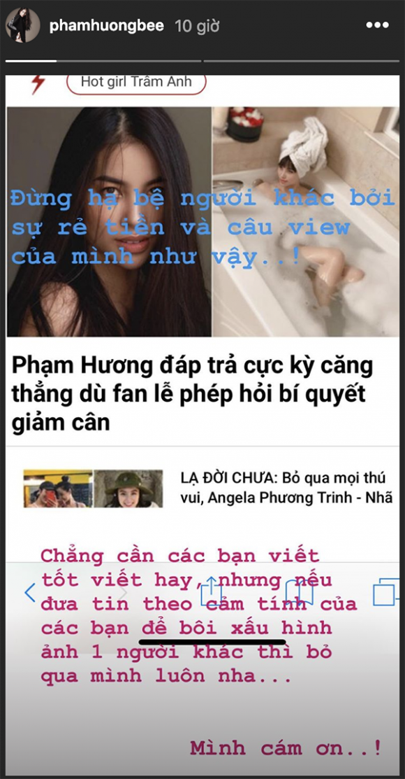 Phạm Hương,sao Việt